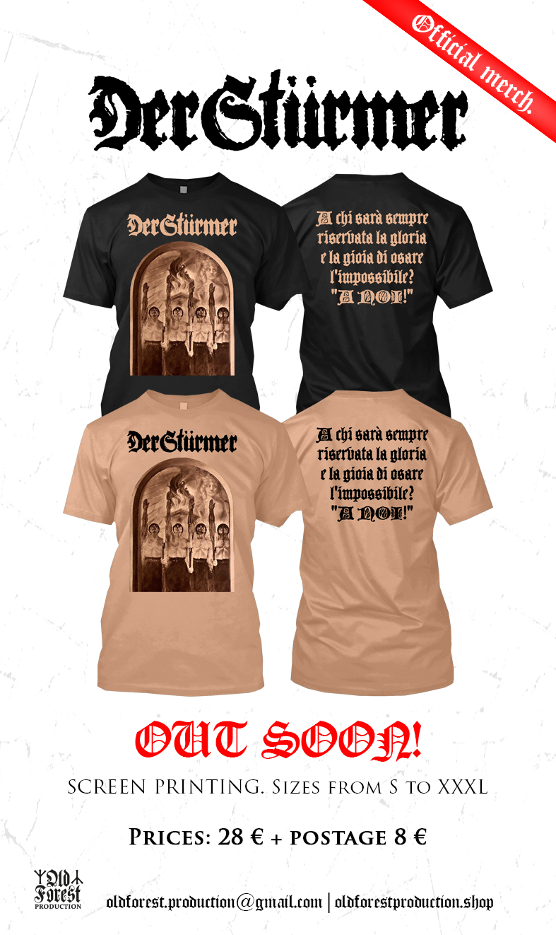 Der Stürmer  - "A NOI!" official ts oliv lim. 30 - Old Forest Production image 1