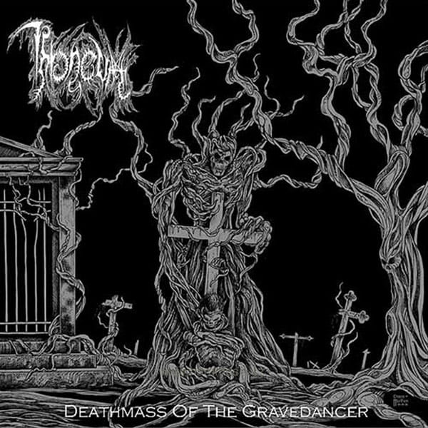 THRONEUM "Deathmass Of The Gravedancer"cd - Old Temple image 1