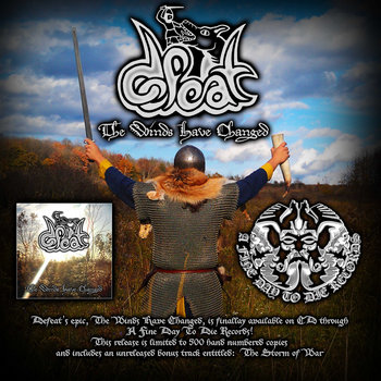 DEFEAT the winds have changed cd - A FINE DAY TO DIE RECORDS image 1
