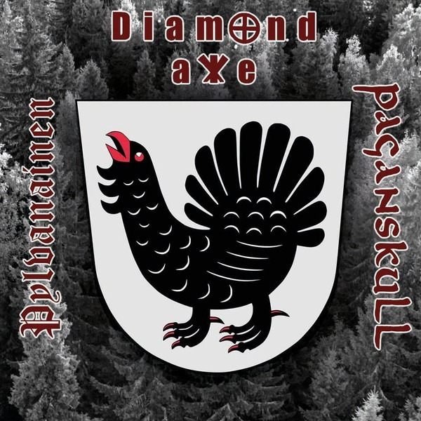 Pagan Skull / Pylvanainen / Diamond Axe  split image 1