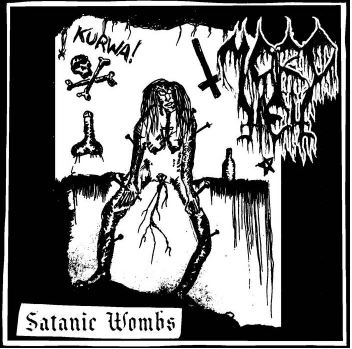 MORDHELL Satanic Wombs cd - Fallen Temple image 1