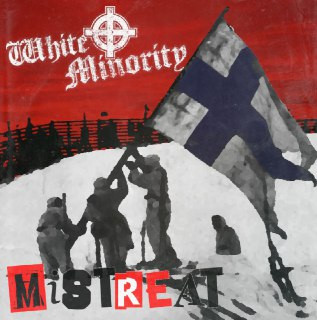 MISTREAT / WHITE MINORITY split cd - D88 Records image 1