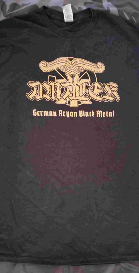 Amalek - German Aryan Black Metal official ts  - Vinladic Werewolf image 1