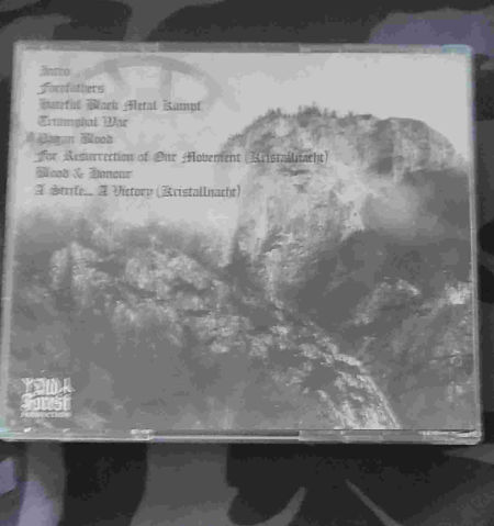  Ancestral Honor - Pagan Blood cd  - Old Forest Production image 3