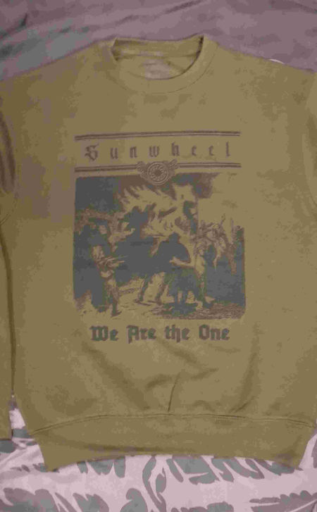 Sunwheel - We Are The One official sweatshirt lim.40 khaki  - Old Forest Production image 2