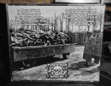 J..SSLAUGHTER - "No J...h Man Can Escape" compilation  cd  - Vinladic Werewolf image 2