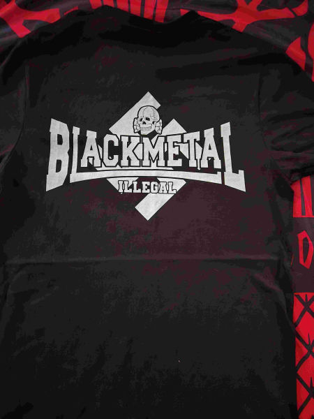 Sangre y Terror / Jew@laughter -Hateful Intolerance split/ Official ts  - Old Forest Production image 4