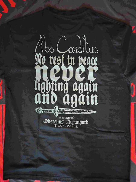 Abs Conditus  - In Memory Obscenus  ts  - Eastern Blood Productions image 2