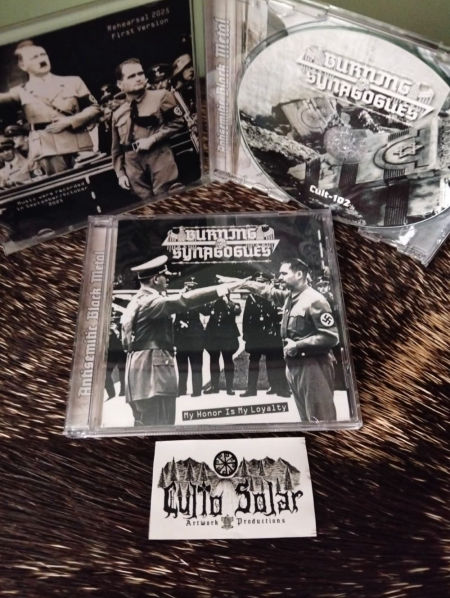 Burning Synagogues : My Honor Is My Loyalty cd  - Culto Solar image 1
