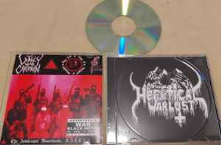 Heretical Warlust - The Intolerant Manifiesto A.B.T.T.S.S. cd Sold Out!!!