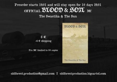 BLOOD & SOIL(Fin.): The Swastika & The Sun MC  SOLD OUT!!