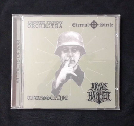 Artifacts Of War (Split) - Aryan Hammer/Auschwitz Symphony Orchestra/Eternal Strife/Todesstrafe. - Old Forest Production/Vinlandic Werwolf Distribution image 1