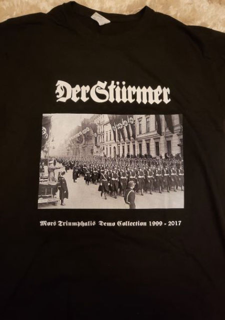 Der Stürmer - Mors Triumphalis /ts/sticker - Aryan War Distribution  /Jew Killer Propaganda /Old Forest Productions image 1