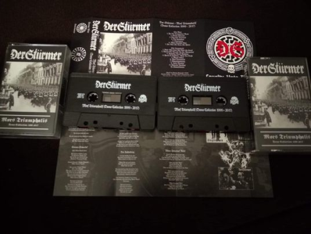 Der Stürmer - Mors Triumphalis /ts/sticker - Aryan War Distribution  /Jew Killer Propaganda /Old Forest Productions image 3