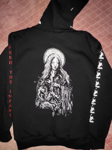 Ride for Revenge - Feed the Infamy  official hoodie - Old Forest Production image 4