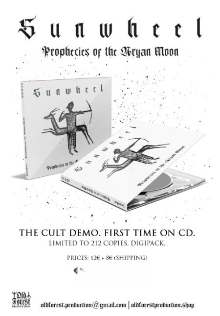 Sunwheel : Prophecies of Aryan Moon digipack SOLD OUT!!!