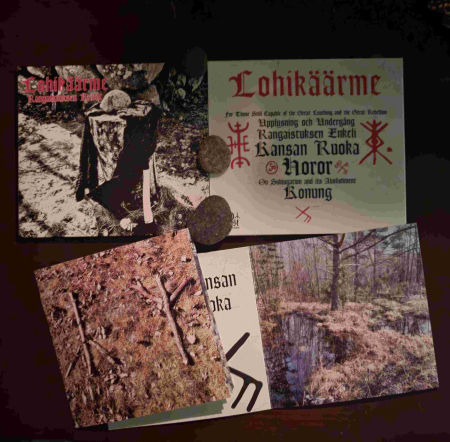 LOHIKÄÄRME - RANGAISTUKSEN KEVÄT cd digi - Old Forest Production image 2