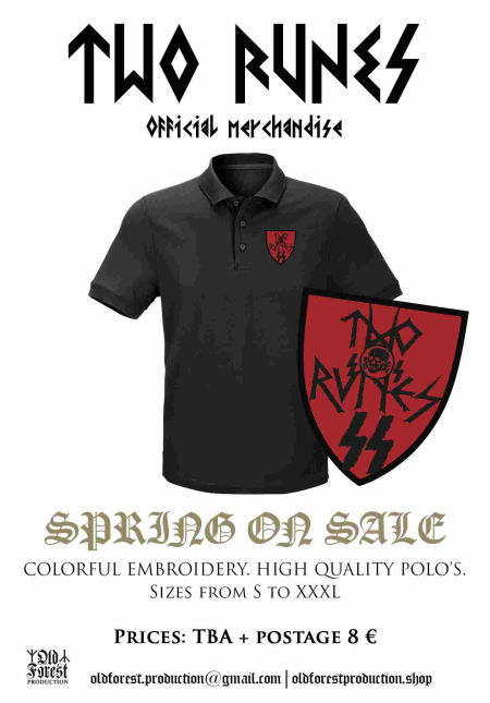 Two Runes - Official Polo ts lim.30 - Old Forest Production image 1