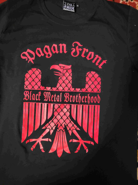 Pagan Front - Black Metal Brotherhood tshirt image 2