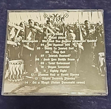 1389 - Death To Jewish Evil (Compilation)-(2024) LIM.88 CDR - Old Forest Production/Aryan War Distribution image 2