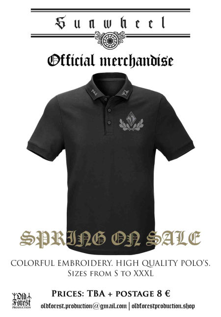 Sunwheel - Official Polo TS lim.30 - Old Forest Production image 1