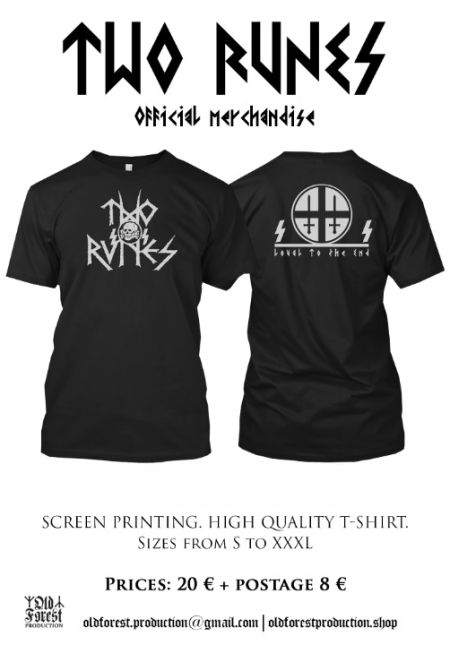 Two Runes - official tshirt 2 - Old Forest Production image 1
