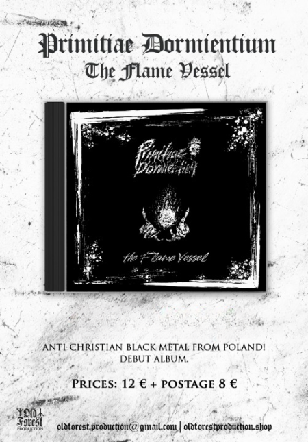 Primitiae Dormientium - The Flame  Vessel cd 