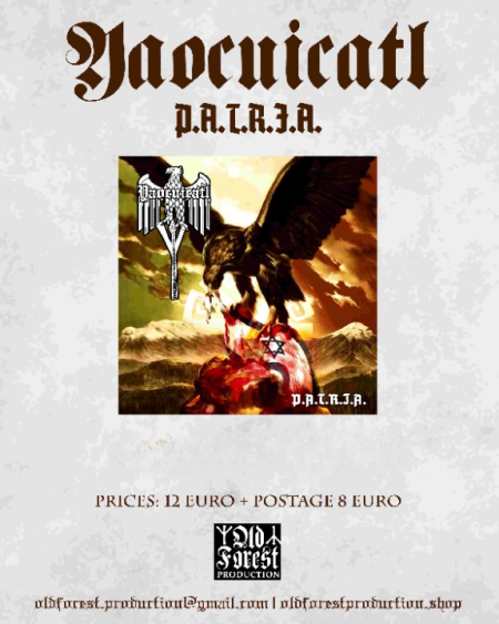 Yaocuicatl - P.A.T.R.I.A  cd