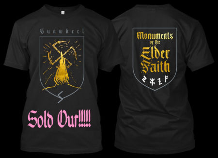 Sunwheel - Monuments Of The Elder Faith  official ts  lim.40 SOLD OUT