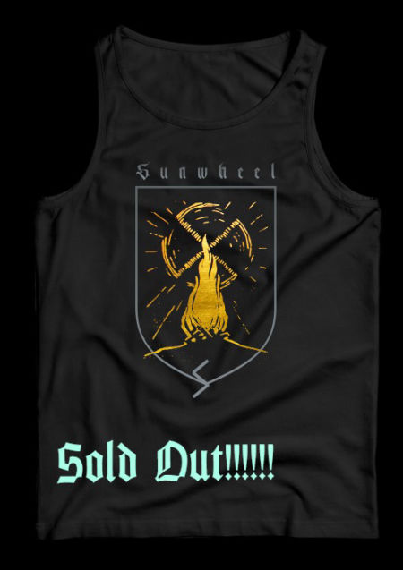 Sunwheel - Monuments Of The Elder Faith official t-shirt black top SOLD OUT