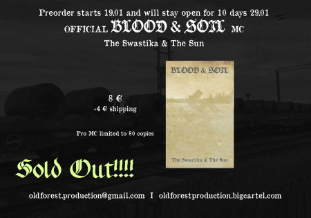 BLOOD & SOIL: The Swastika & The Sun MC Sold Out!!!!