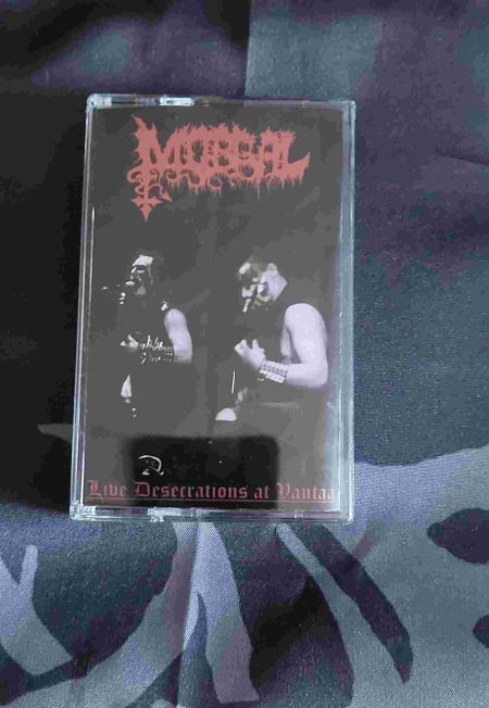 Morgal(Fin.) – Live Desecrations At Vantaa (2020, Cassette)