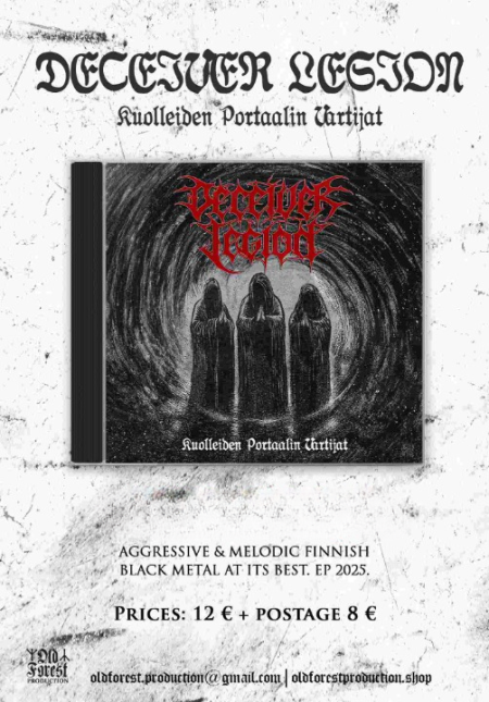 Deceiver Legion - Kuolleiden Portaalin Vartijat cd  - Old Forest Production image 1