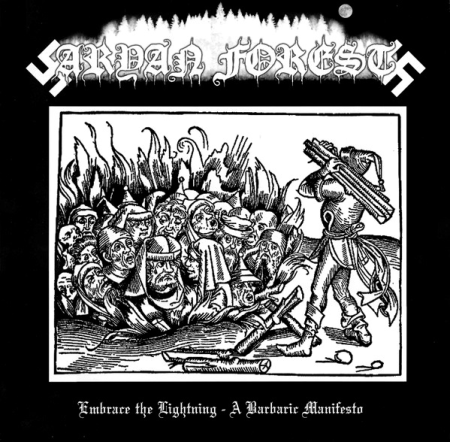 Aryan Forest -Embrace the Lightning - A Barbaric Manifesto lp black  - ig farben image 1