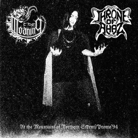 THRONE OF AHAZ / THE MOANING :At the Mountains of Northern Storms / Promo'94Split CD