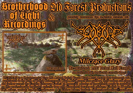 Venedae - Milczaca Głazy  Tape  lim.66 - Old Forest Production/Brotherhood of Light Recordings image 1