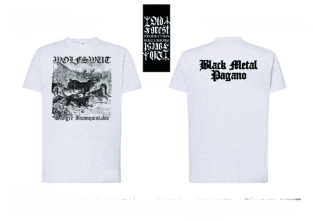 Wolfswut : Sangre Inconquistable official ts lim.30 (Ash Melange)