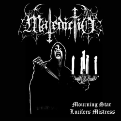 Maledictio- Mourning Star & Lucifers Mistress  cd  - Consumed By The Flames Productions  image 1