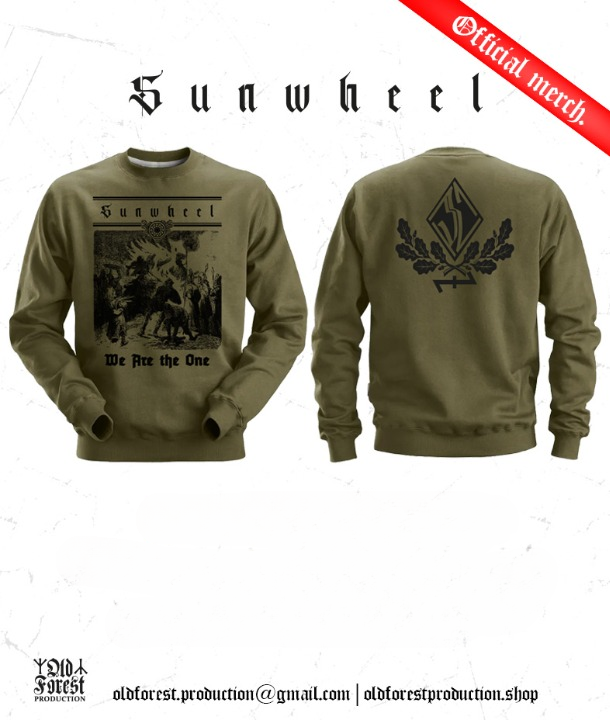 Sunwheel - We Are The One official sweatshirt lim.40 khaki  - Old Forest Production image 1